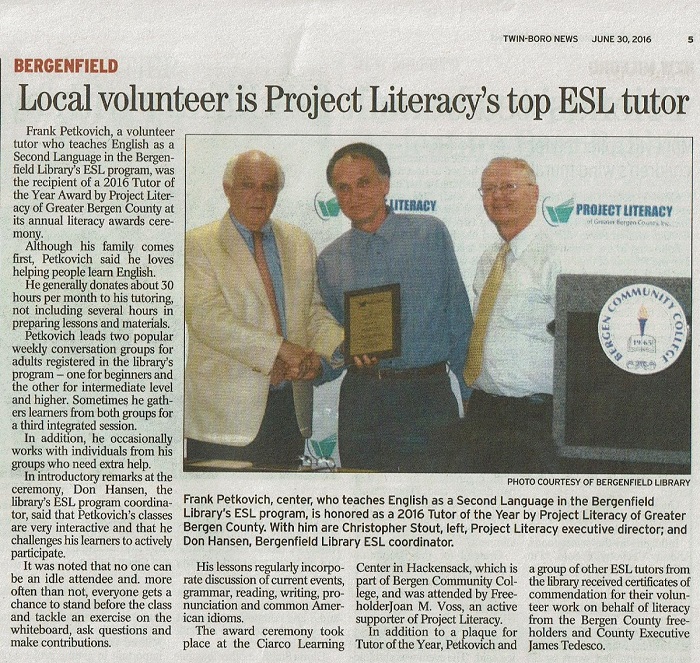 Adult Literacy